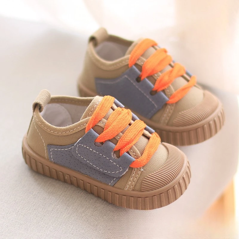 Baby Shoes Soft Sole Anti Slip Single Canva for Boy Girl