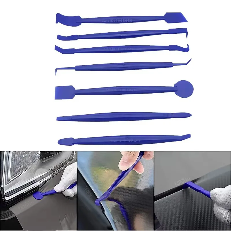 Car Wrapping Tools Window Tinting Squeegee Vinyl Squeegee Window Tint Squeegee Automotive Film Tools 19Pcs/10Pcs Car Wrapping Vinyl Tool Kit Window Film Tint Tools Car Wrap Sticks Edge Trimming Squeegee Tinting Felt Edge Squeegee