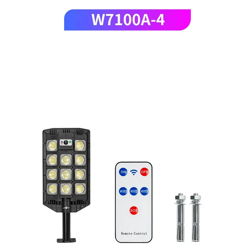 Outdoor Solar-Powered Motion Sensor LED Wall Light with Waterproof Design and Three Lighting Modes