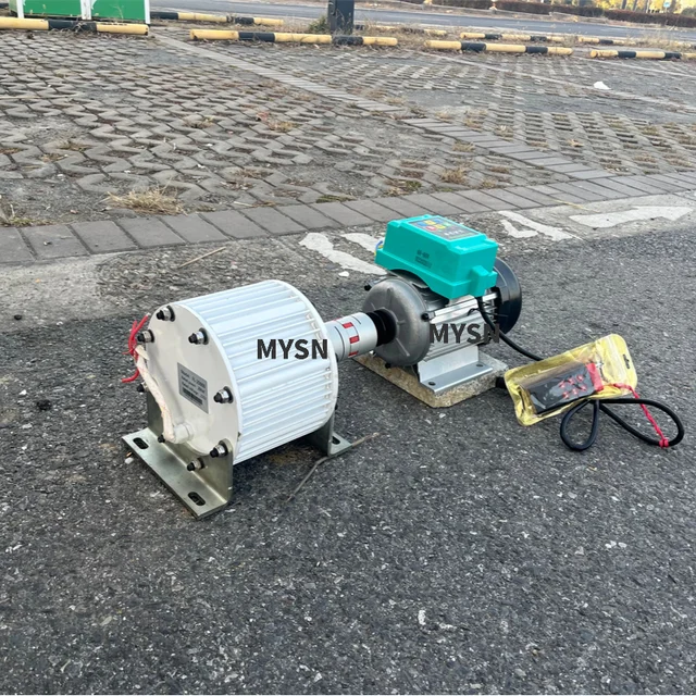 20KW 30KW Permanent Magnet Generator Set 220V 380V 48V 500RPM 5