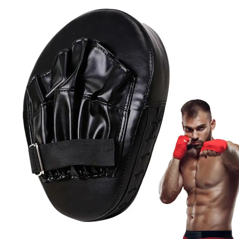 Kick Boxing Gloves Pad 1PC PU Leather Punch Target Bag For Adults Kids MMA Karate Muay Thai Free Fight Training Equipment