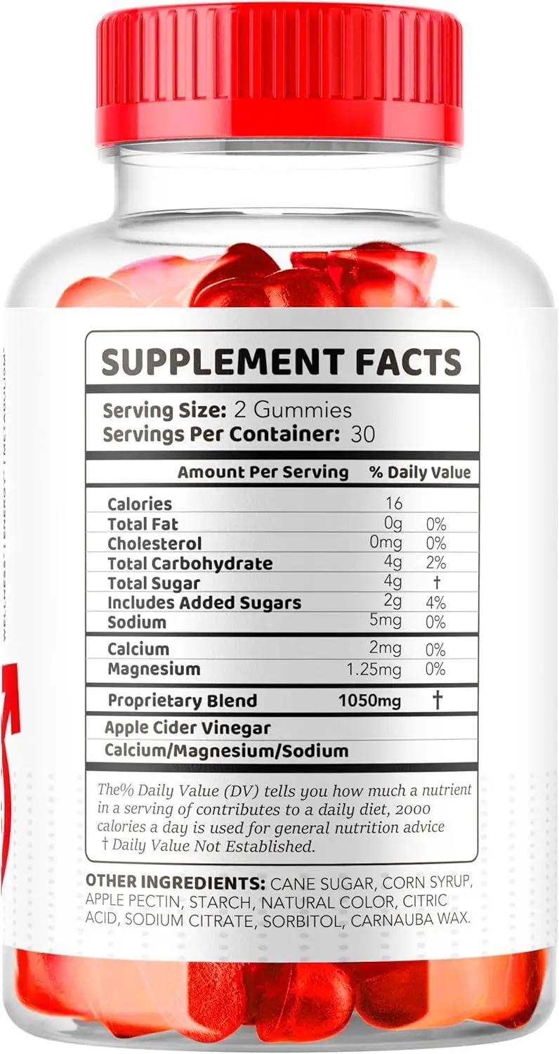 Acv Vital Surge Gummies Formulated Vitamin B12 & Folic Acid Help Men Maintain Strength Endurance And Vitality
