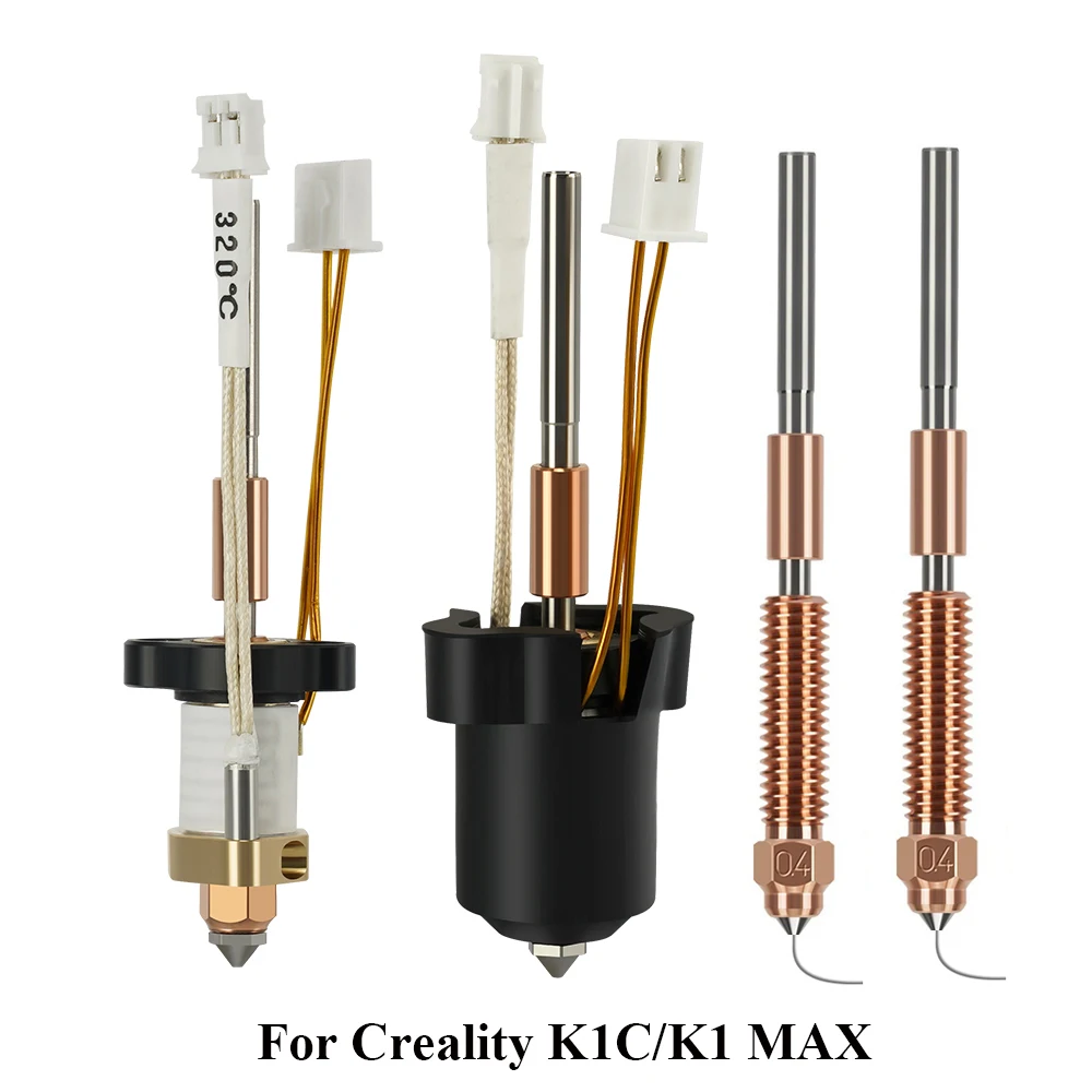 Creality K1/K1 Max Hotend 키트 빠른 스왑 세라믹 가열 블록 K1 ..