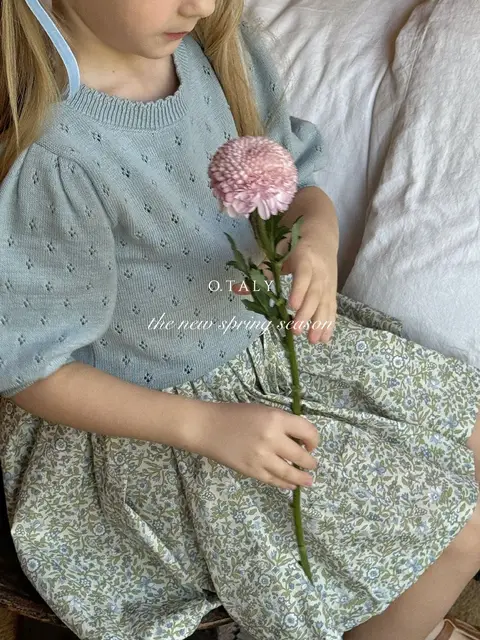 Детская одежда, юбка с цветочным принтом для девочек, короткая милая Повседневная Милая юбка принцессы в Корейском стиле для девочек 1
