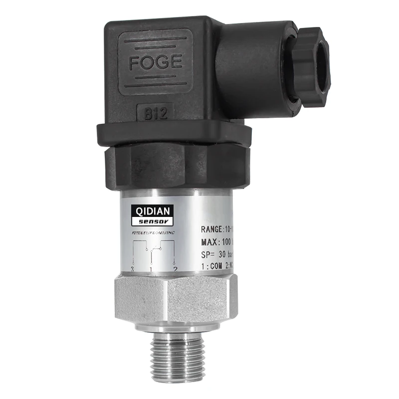 Mechanical Pressure Switch Adjustable NO/NC 0-400bar 200bar 100bar G1/4 NPT1/4 M20*1.5 Diaphragm Piston Membrane Controller pressure switch