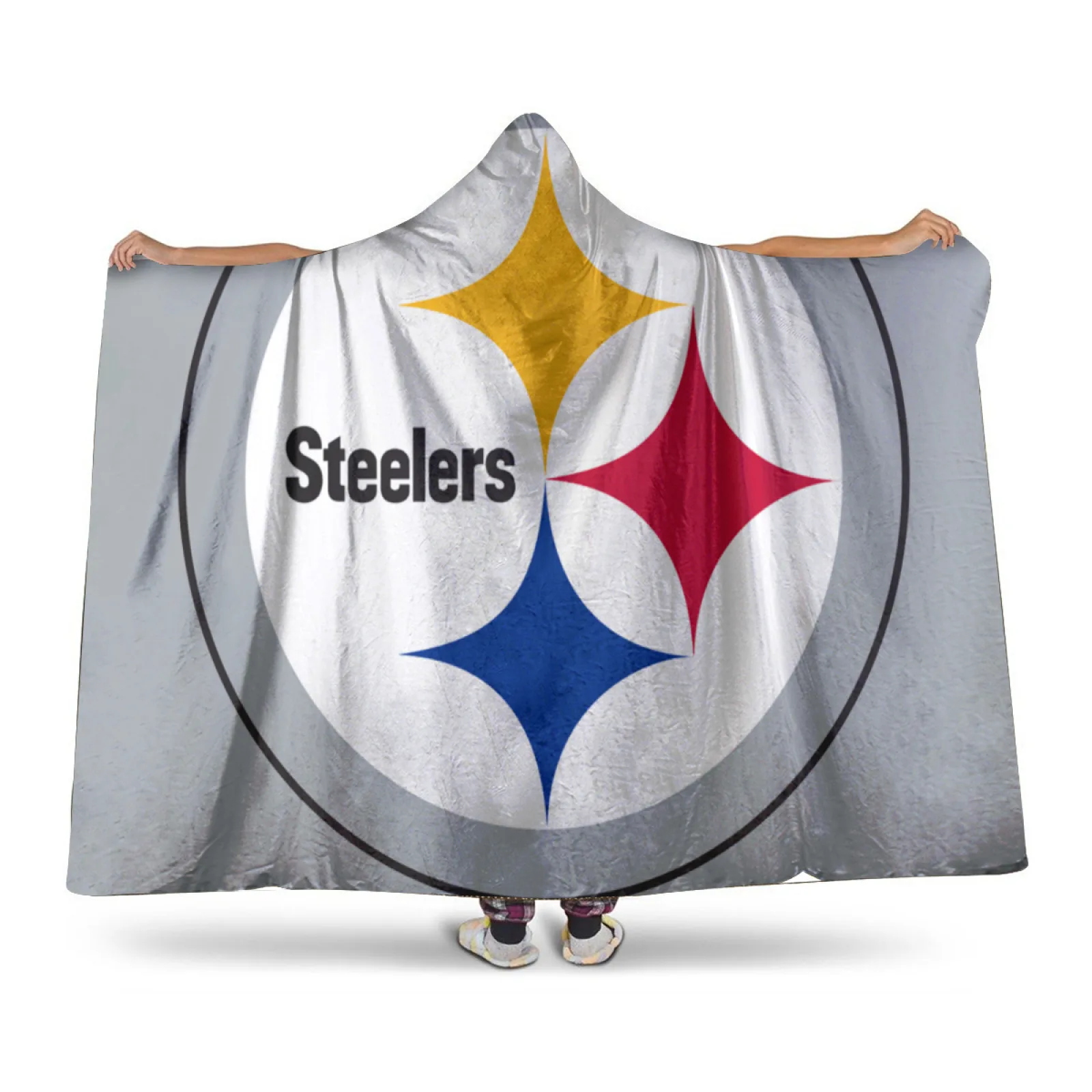 

Pittsburgh Steelers-themed Sherpa Hat blanket, Personalized Fleece BlanketFather's Day, Mother's Day, Couple's Christmas Gift