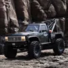 CORSSRC 4WD EMO X3 1/8 RC 4x4 Crawler Car Radio Control Rescue Towing Car Painted Assembled Model Light System 2 speed Vehicle 3