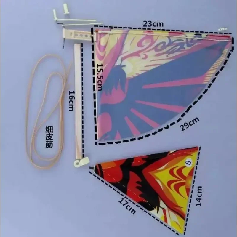 Kids Flying Birds Kite Elastic Rubber Band Powered Flying Birds Kite Funny Kids Toy Outdoor Sports Parent Child Interactive Toys 6