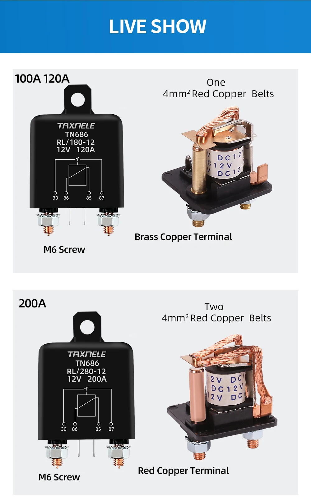 relè montato nel vano motore automobilistico
