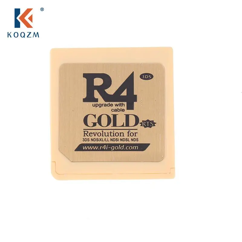 R4 Gold Rts Adapter Burning Card Secure Digital Memory Card Game Card Flashcard Portatile Per Accessori Di Gioco Nds/Ndsl