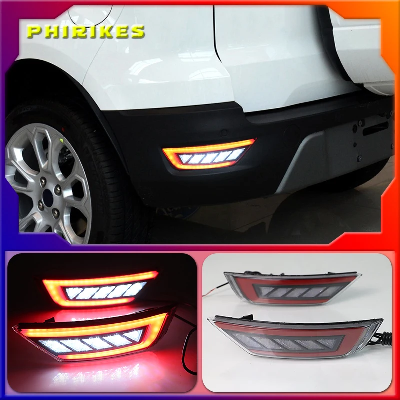2PCSLEDForFordEcosport2013201420152016201720182019LEDRear