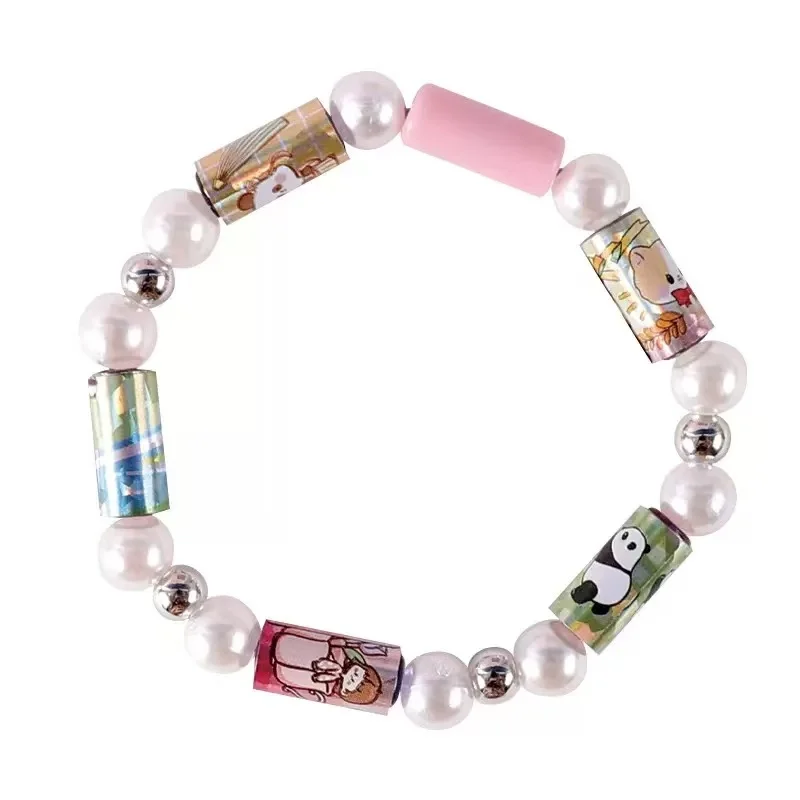 DIY Creative Sticker Bracelet Kit - Bead and Stationery Craft Set
