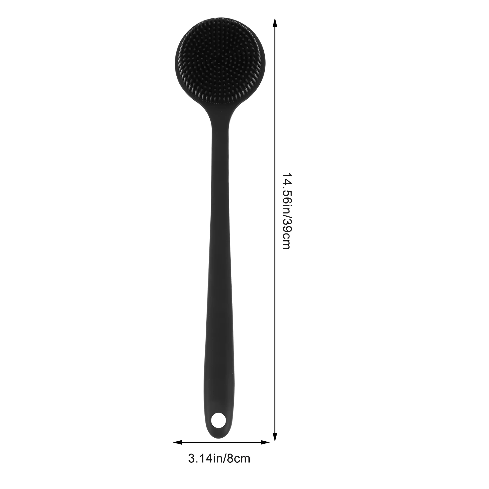 Silicone Long Handle Bath Brush Body Shower Scrubber Back Multifunction Massage Cleaning Scrubbers 2