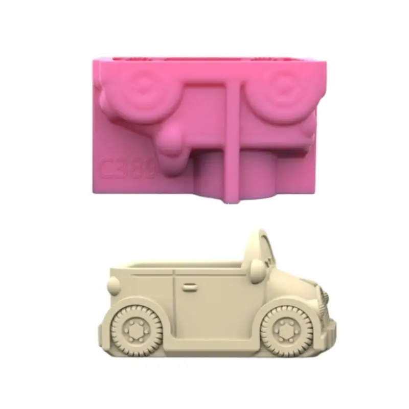 

Pen Holder Mold Silicone Succulent Flowerpot Plant Vintage Mould Concrete Cement Dropship