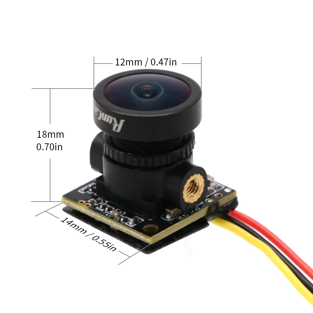 Caméra FPV RunCam Nano 4 800TVL CMOS Faible Luminosité NTSC/PAL pour Drone