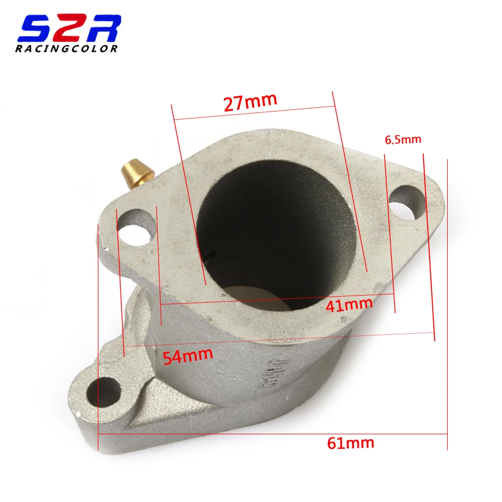 S2R Motorcycle Joint Carburetor Intake Manifold Pipe for YAMAHA YBR125 YBR YB 125 125CC Accessories Engine Spare Parts motorcycle carburetor