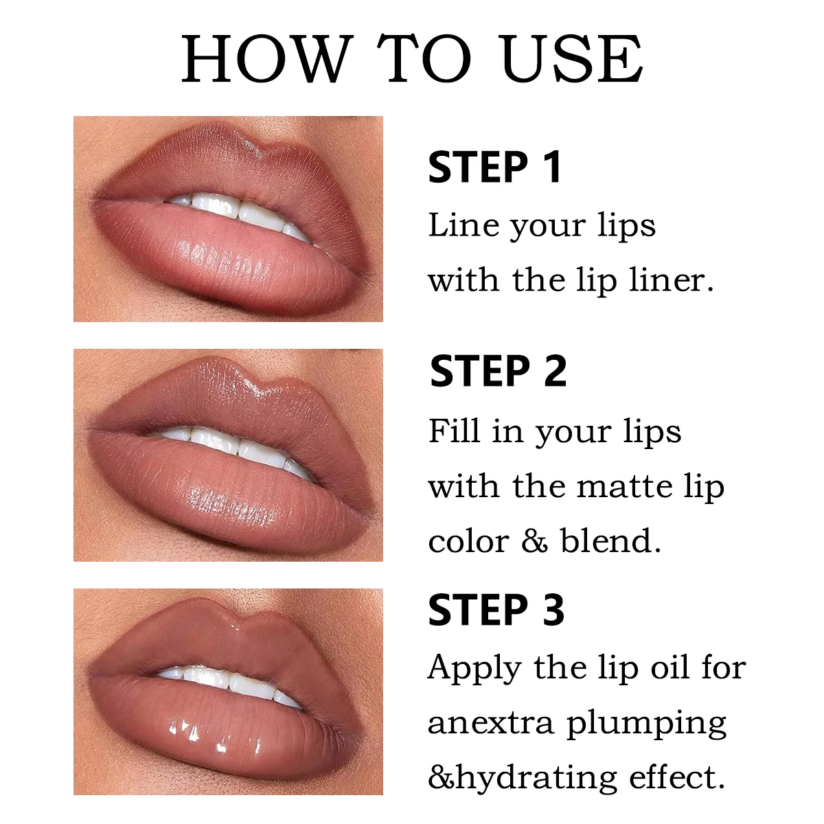 6PC Velvet Matte Lipstick Pen Nude Brown Lip Liner Pencil Kit Smooth Rose Red Pigment Lipstick Pencil Set Dye Cheek Lip Tint 4