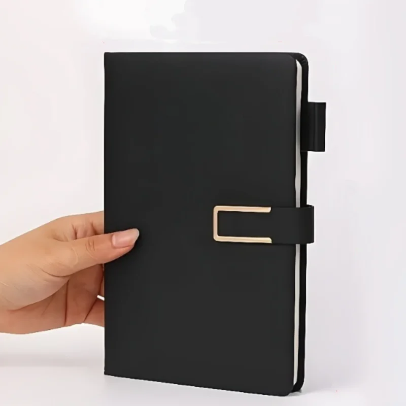 Premium Luxury Leather Notebook Set with Gift Box and Pen