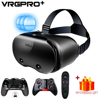 Occhiali VR per realtà virtuale 3D per iPhone Smartphone Android Cellulare Casco per cellulare Cuffie Wirth Lenti reali Occhiali Dispositivi