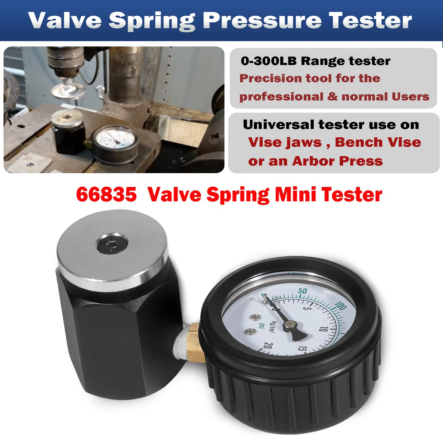 MX66835MiniValveSpringTester0300LBSinRange5LBIncrements