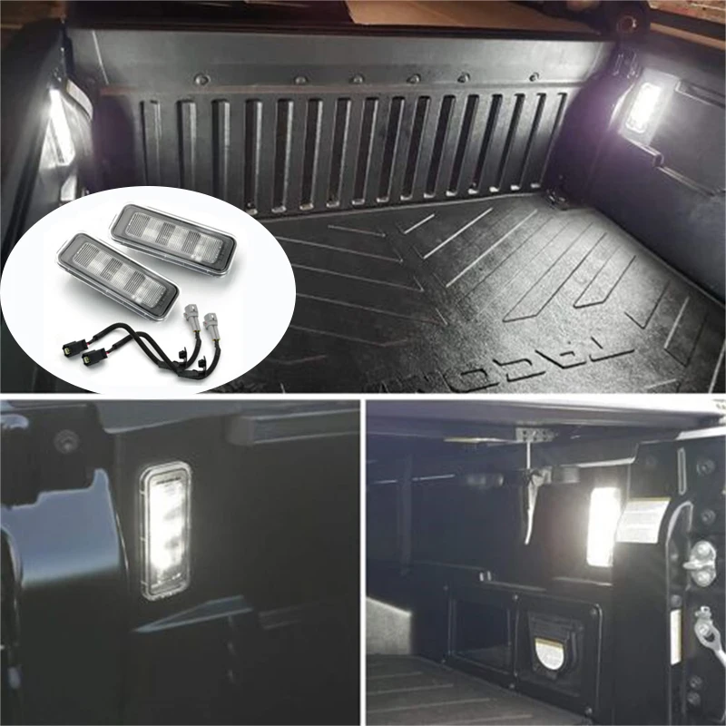 

For Toyota TACOMA 2020 2021 LED White Bed Light Daytime Running Light Lighting Kit Car Accessories PT857-35200