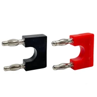10pcs 4mm Banana Plug Electrical Connector Short-circuit Plug Terminal Couple Adapter J.20004 5