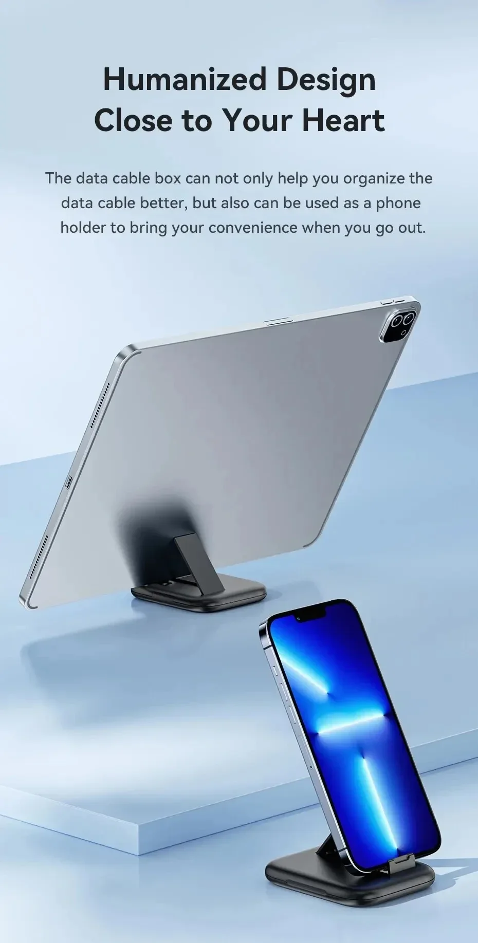 60W USB C To USB Type C Cable 4 in 1 Multifunction Data Cord Storage Box For iPhone Samsung Xiaomi Micro USB Fast Charging Cable