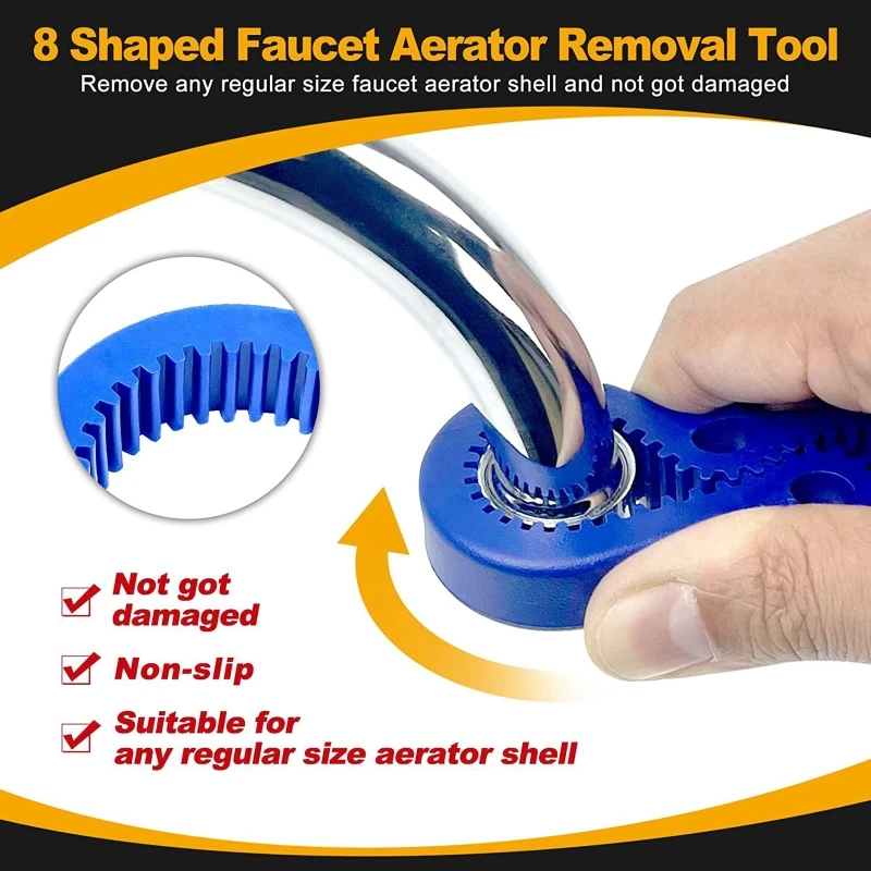 

Faucet Aerator for Key for Easy Storage Removal Wrench Tool for Cache Aerators