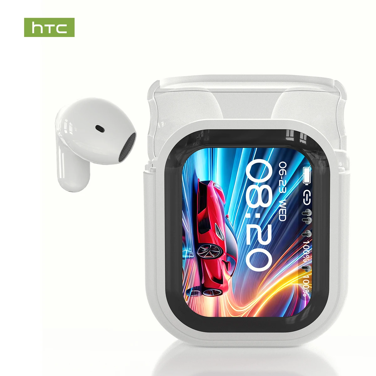 Translator HTC NE20 Bluetooth 6.0 Earphones IPX4 Waterproof Long Battery Life