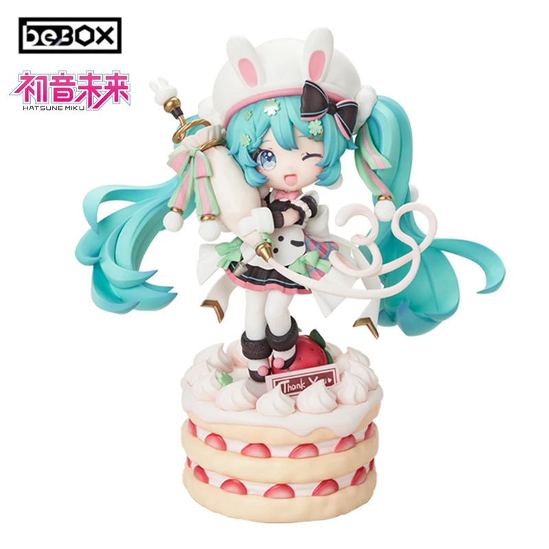 

Фигурка героя Bebox Hatsune Miku Vocaloid 39Yan Ye Q версия 18,5 см из ПВХ, коллекционная игрушка для мальчиков, подарок