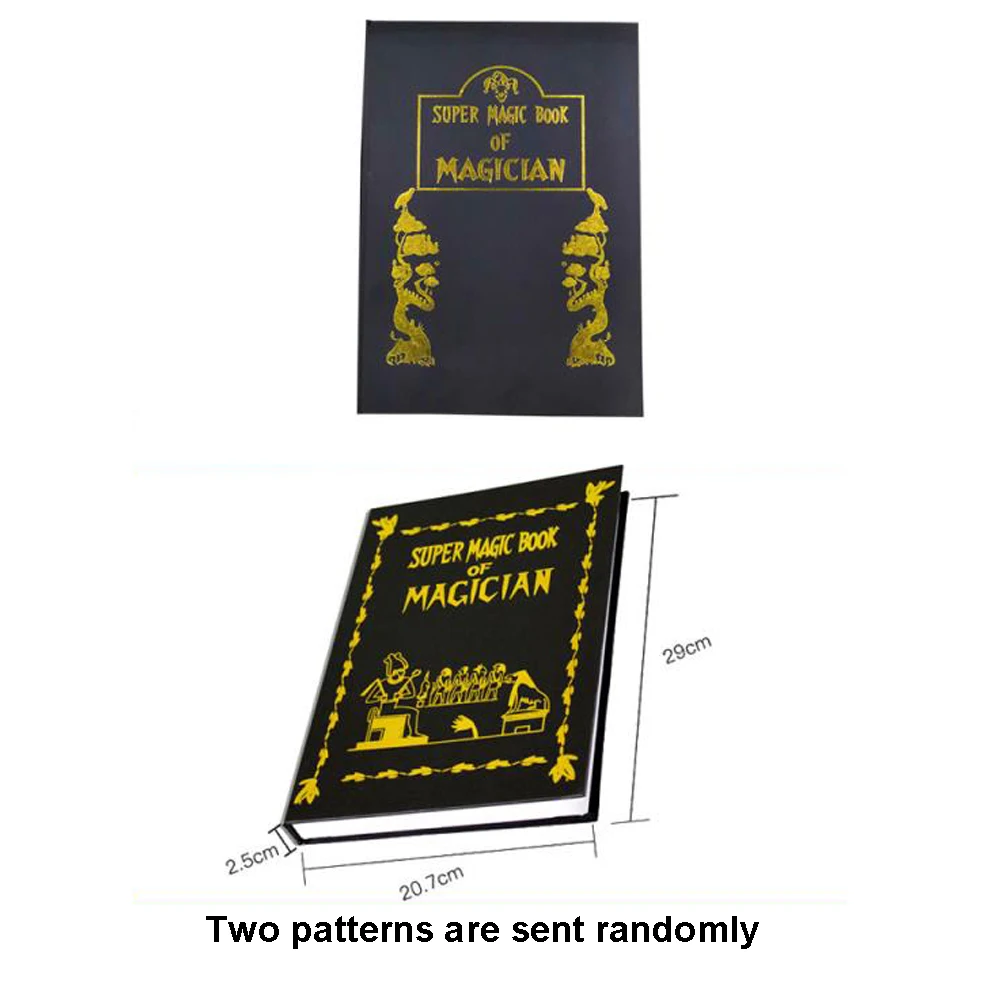 책의 비둘기 마술 소품 마술 트릭 책 무대에서 나타나는 개체 마술 특수 효과 액세서리 어린이 성인 장난감