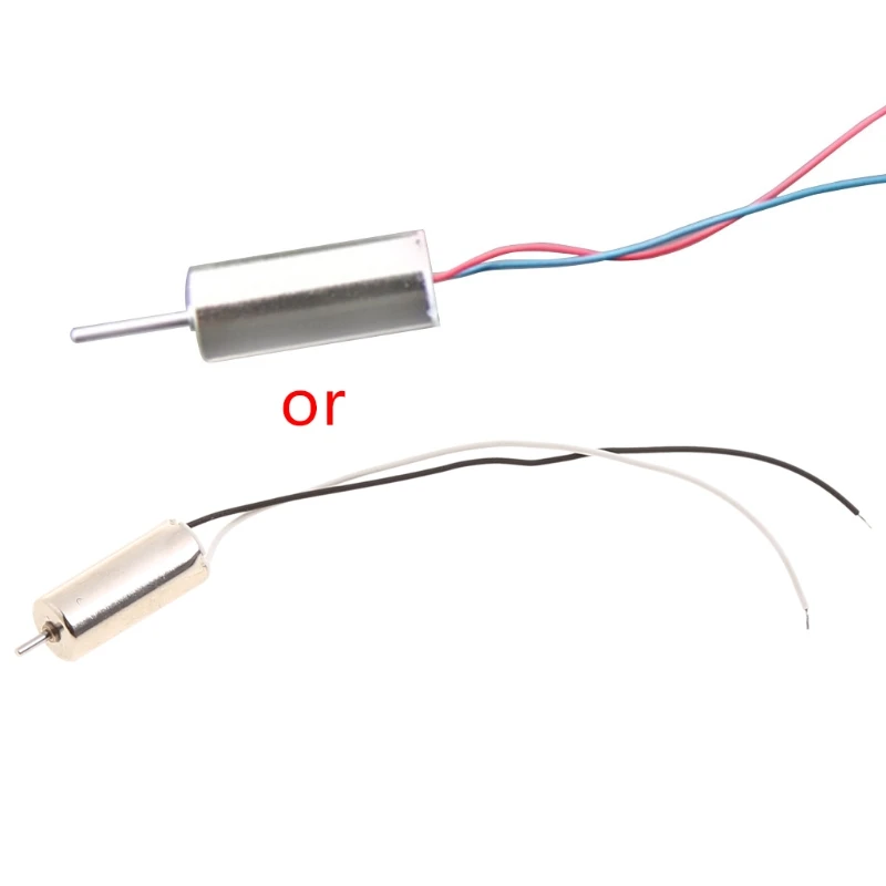 

for DC 3.7V 45000RPM Micro DIY Helicopter Coreless High Speed Motor No Propeller