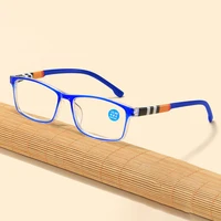 New fashion printing anti-blue presbyopic glasses spring leg presbyopic glasses HD presbyopic glasses for the elderly 6