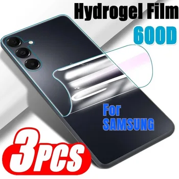 3PCS Pellicola Idrogel Per Samsung Galaxy A56 A55 A36 A35 A26 A17 A17 4G A16 4G A16 5G A15 A07 4G A06 Gel Protezione Pellicola Della Schermo Posteriore