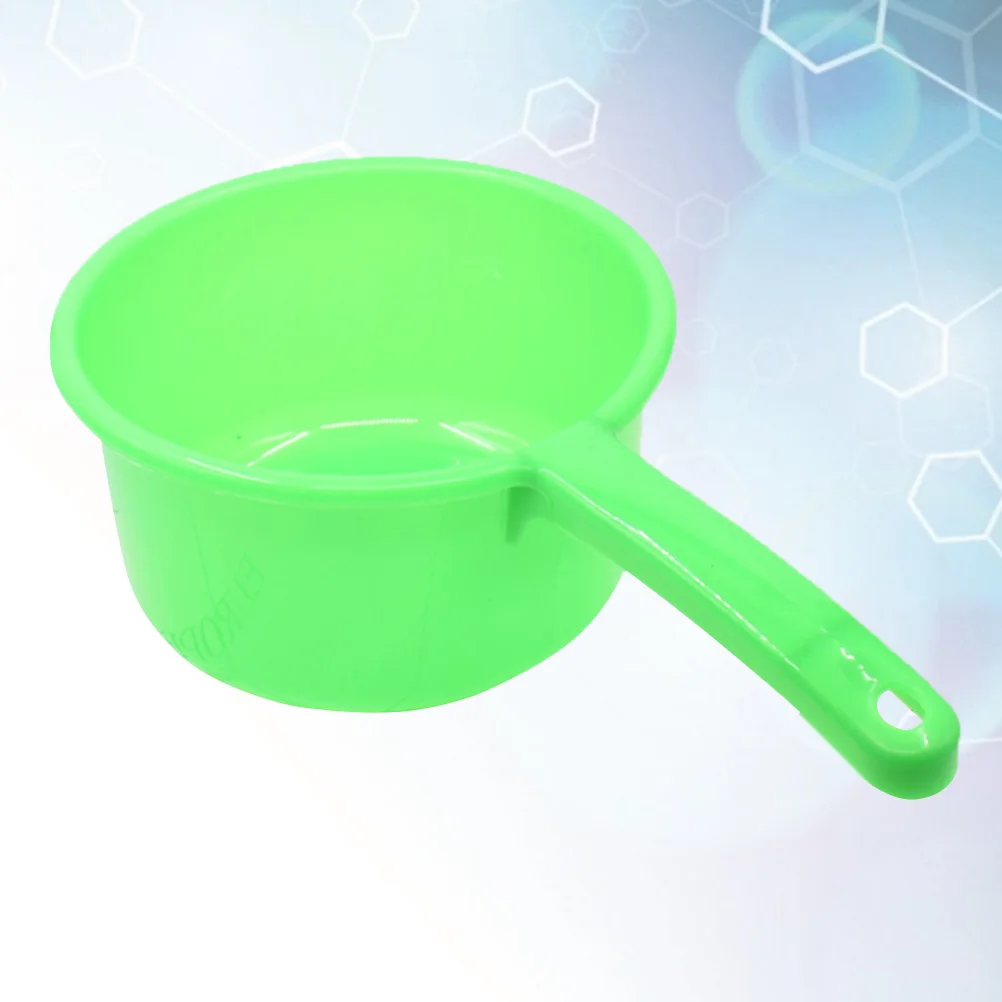 Plastic Long Handle Water Ladle Home Kitchen Household Nonslip Grip Water Dipper Ladle Bailer (Random)