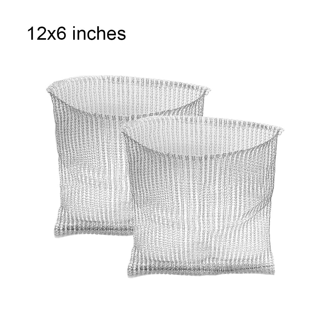 

2 Pieces Plant Roots Baskets Mesh Bag Protective Net Yards Flower
