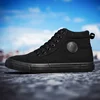 Fashion Men's Canvas Shoes Quality Men Vulcanized Shoes New Breathable Male Flats Hot Sell Wear-resistant High-top Shoes for Men 2