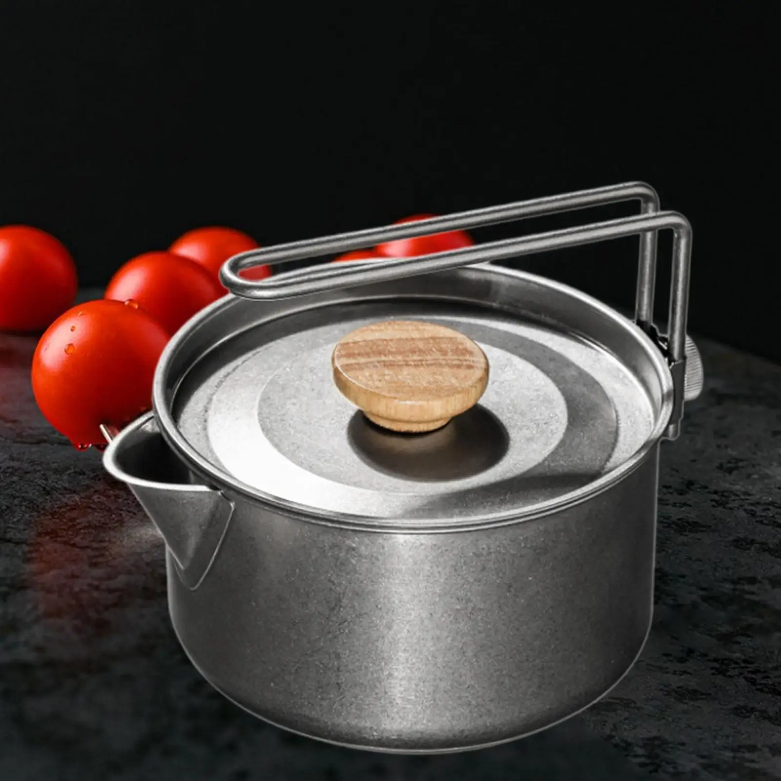 

Походный чайник 1,2 л кофейник чайный чайник для пеших прогулок на открытом воздухе