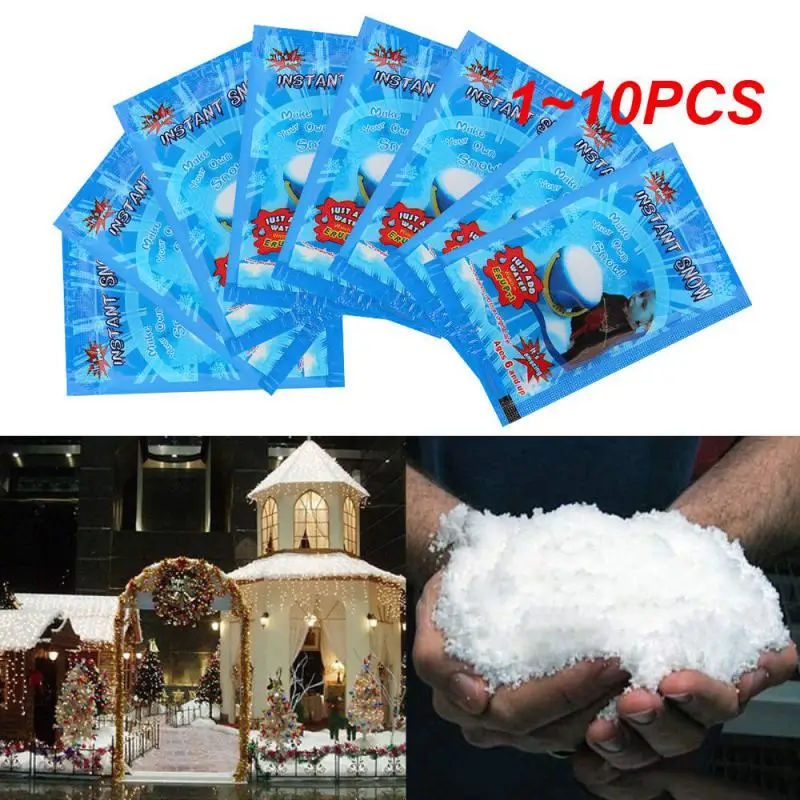 

1~10PCS Artificial Creative Kids Toy Instant Decorative Artificial Fake Snowflakes Wedding Decor Snowflakes Whimsical
