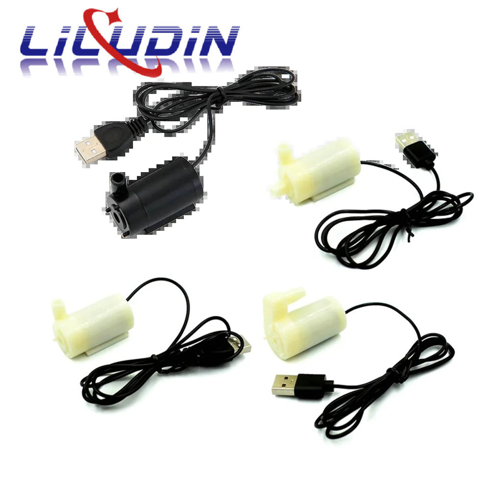 DC3-6V USB Low Noise Brushless Motor Pump120L/H Mini Micro Submersible Water Pump For Diy Kit