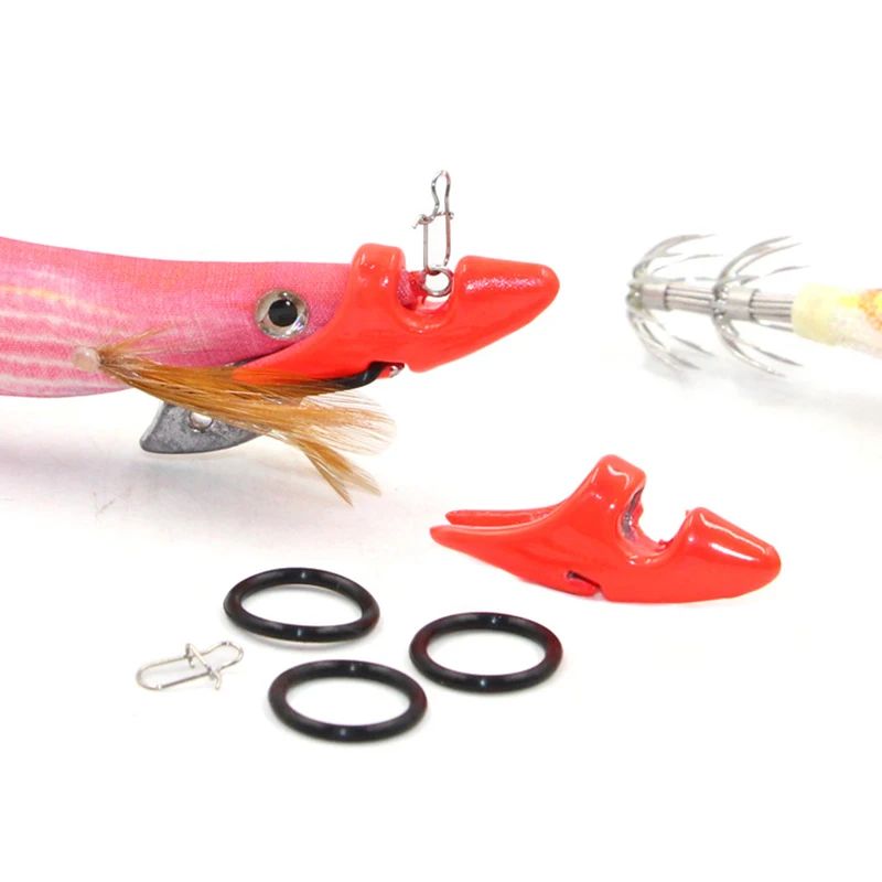 2Pcs 10/15/20/25g Shrimp Lure Sinker Squid Jig Tip Run Weight Chin Sinker for Wood Shrimp Prawn Lure Bait Fishing Tackle fishing lure,fishing sinker weights