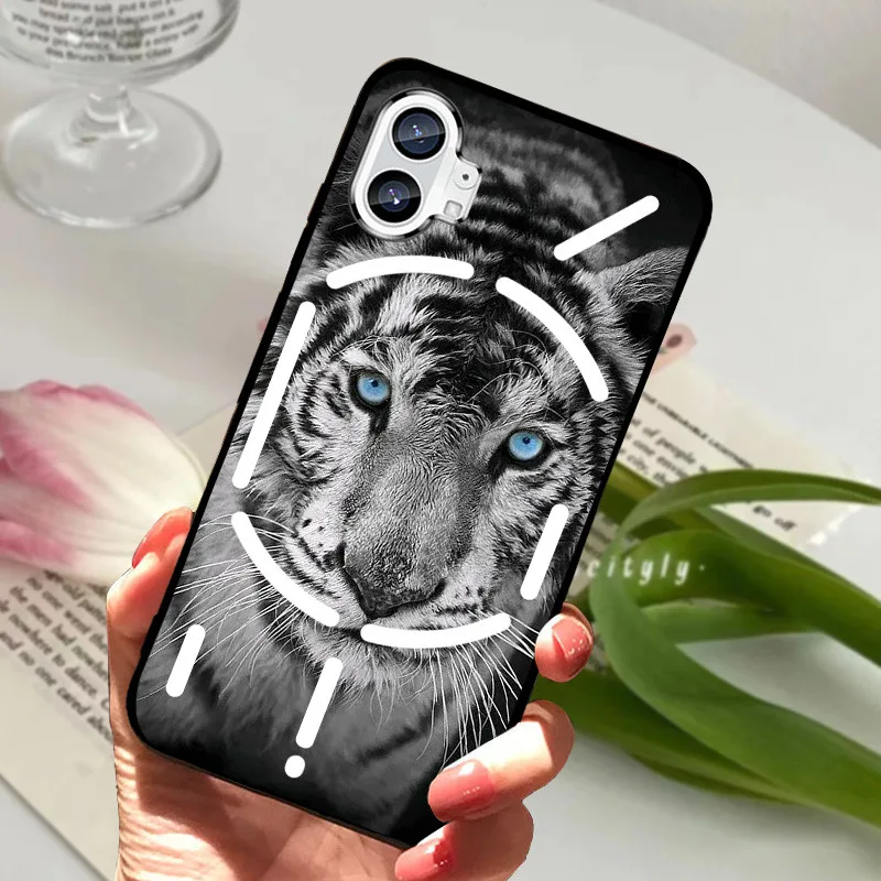 Shockproof Black Bumper Back Phone Case