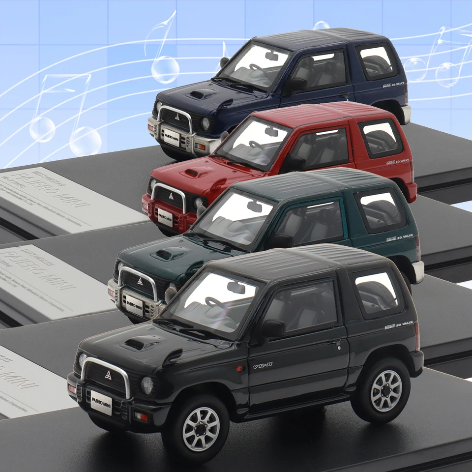 Hi-story Brand 1/43 Model Car For PAJERO MINI【VR-II (1994