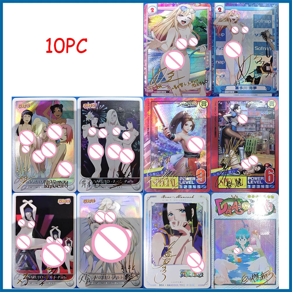 

Anime Goddess Story DIY ACG Kitagawa Marin Bulma Shiranui Hinata Hancock Rem Sexy Card Boy Play Toys Christmas Birthday Present