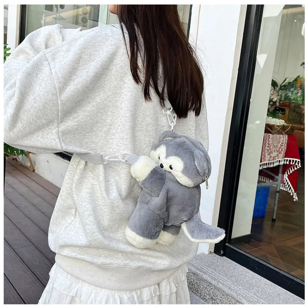 Fashion Penguin Panda Shoulder Bag Sheep Bear Large Capacity Doll Crossbody Bag Cute Comfortable Shopping Bag Women 2