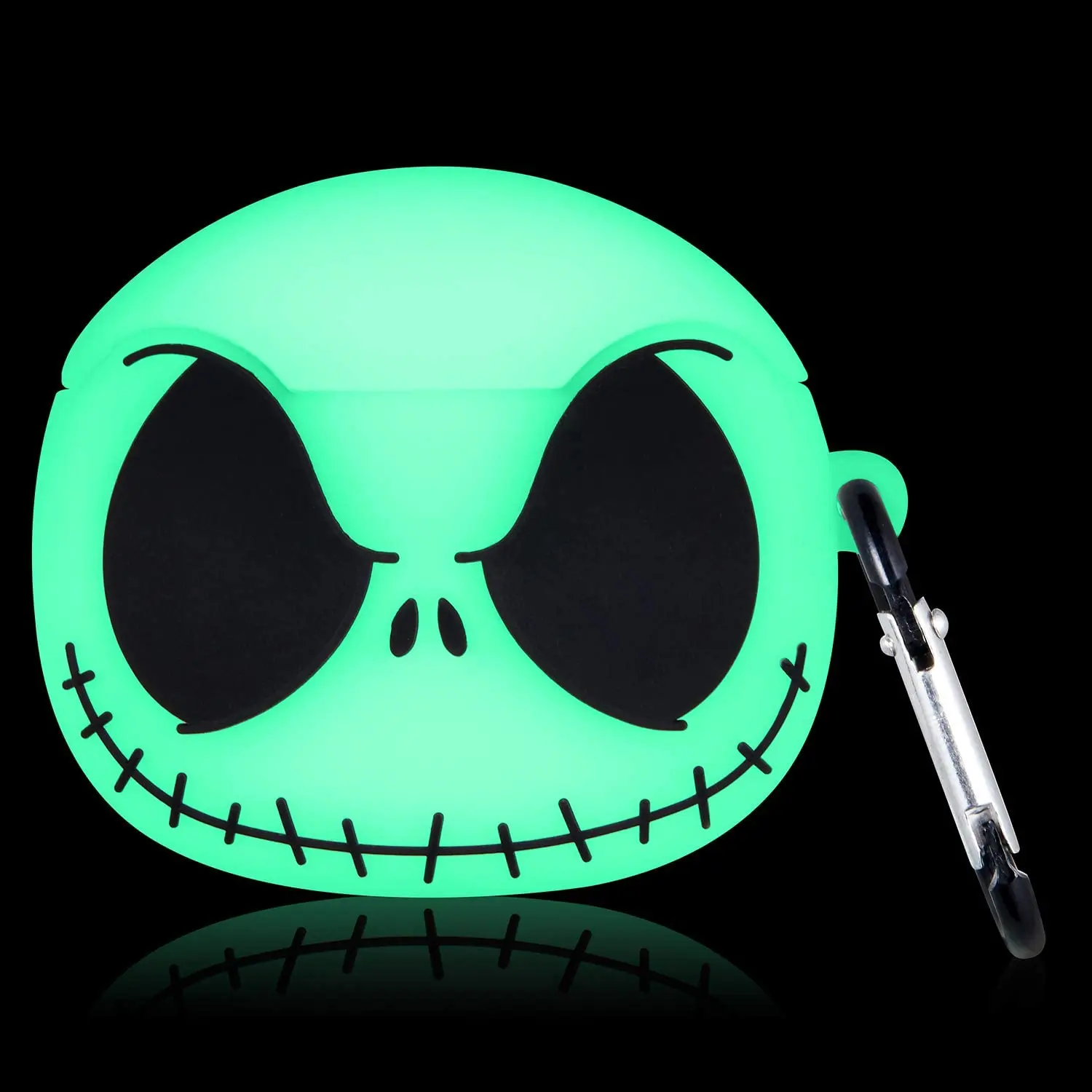 3D Night Light Skull Luminous Skeleton for Airpods 1 2 3 Case Earphone Protective Charging Box Case for Airpods Pro Case Cover