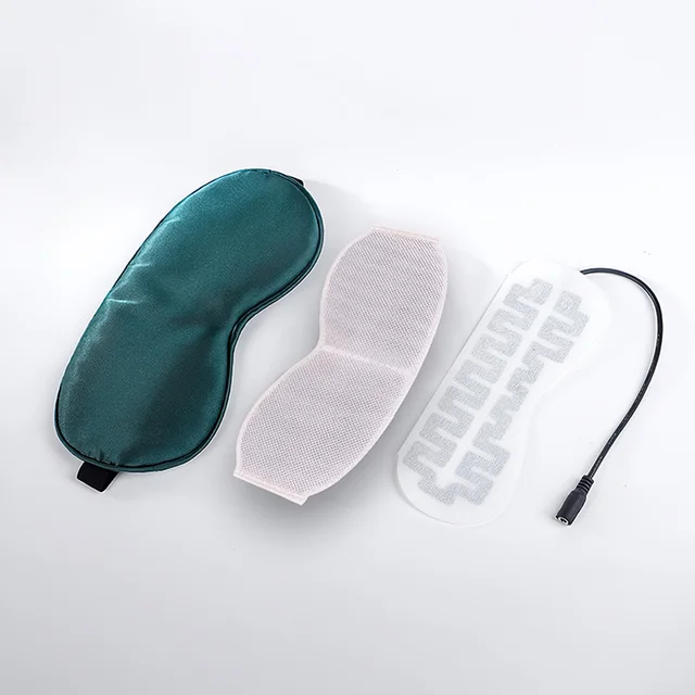 Moxa Velvet Eye Mask Electric Heating Usb Silk Moxa Velvet Eye Mask Sleep Hot Compress Eye Mask 5