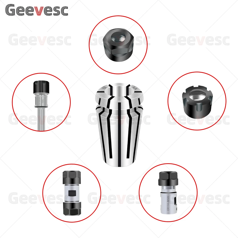 ER25 Spring Collet 1mm-16mm UP AA ER Collet Chuck Tool Holder ER25 Nut Collets 17 18 19mm 20mm
