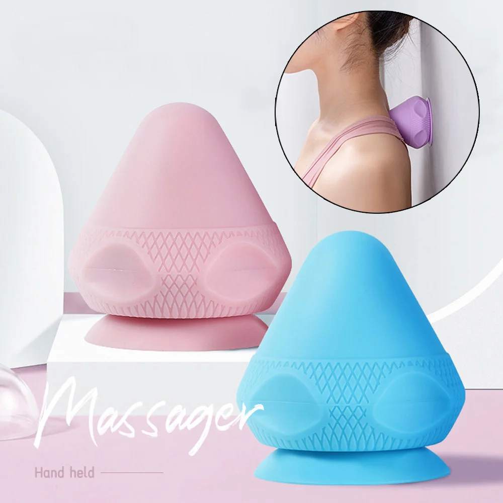 

Silicon Massage Cone Solid Adsorption Ball Psoas Thoracic Spine Back Scapula Foot Yoga Muscle Release Massage Apparatu