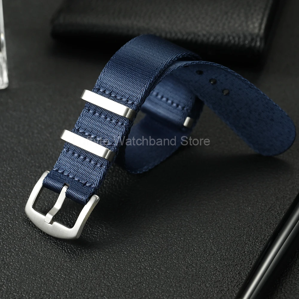 Premium Soft Nylon Watch Strap - Men's Watch Band Accessory